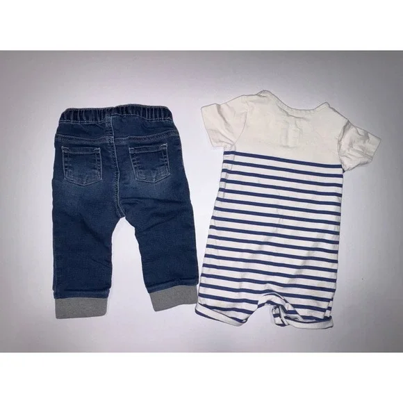 Boys 6-9 Months Clothing Bundle 15pc Tops, Bottoms, jumpsuits, Outfits - Picture 14 of 15